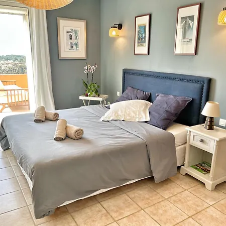 Les Oliviers, Climatisée, Piscine Privée Vue Villa *