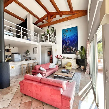 Villa Les Oliviers, Climatisée, Piscine Privée Vue