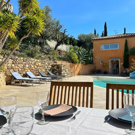 Les Oliviers, Climatisée, Piscine Privée Vue Villa Ollioules